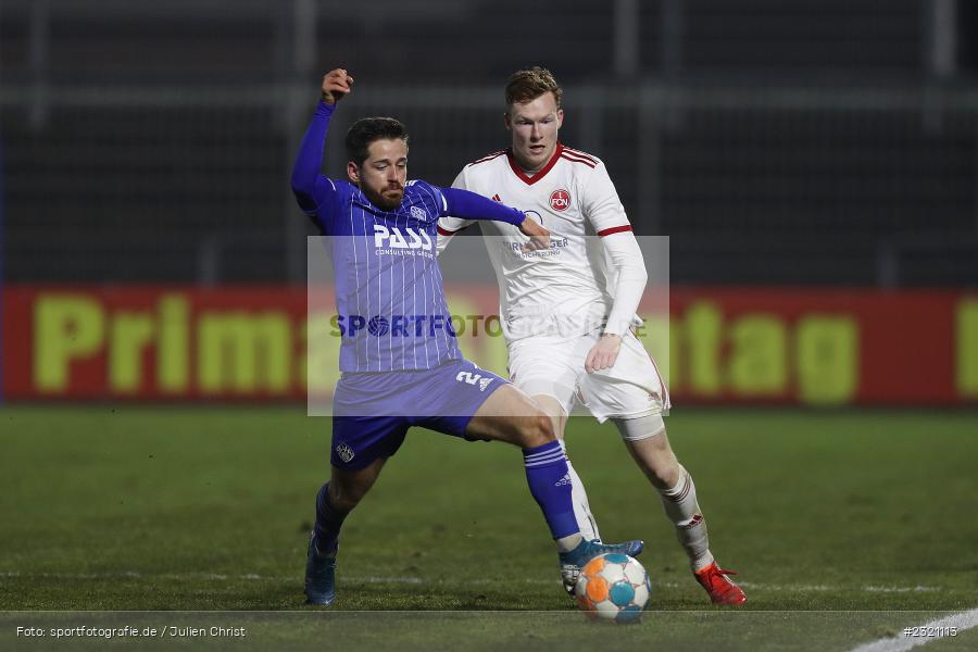Tim Sausen, Stadion am Schönbusch, Aschaffenburg, 15.03.2022, BFV, sport, action, März 2022, Saison 2021/2022, Fussball, RLB, Regionalliga Bayern, FCN, SVA, 1. FC Nürnberg II, SV Viktoria Aschaffenburg - Bild-ID: 2321113 Tim Sausen, Stadion am Schönbusch, Aschaffenburg, 15.03.2022, BFV, sport, action, März 2022, Saison 2021/2022, Fussball, RLB, Regionalliga Bayern, FCN, SVA, 1. FC Nürnberg II, SV Viktoria Aschaffenburg - Bild-ID: 2321113