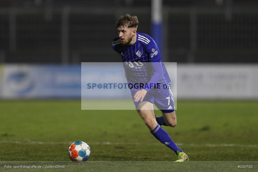 Benedict Laverty, Stadion am Schönbusch, Aschaffenburg, 15.03.2022, BFV, sport, action, März 2022, Saison 2021/2022, Fussball, RLB, Regionalliga Bayern, FCN, SVA, 1. FC Nürnberg II, SV Viktoria Aschaffenburg - Bild-ID: 2321120 Benedict Laverty, Stadion am Schönbusch, Aschaffenburg, 15.03.2022, BFV, sport, action, März 2022, Saison 2021/2022, Fussball, RLB, Regionalliga Bayern, FCN, SVA, 1. FC Nürnberg II, SV Viktoria Aschaffenburg - Bild-ID: 2321120