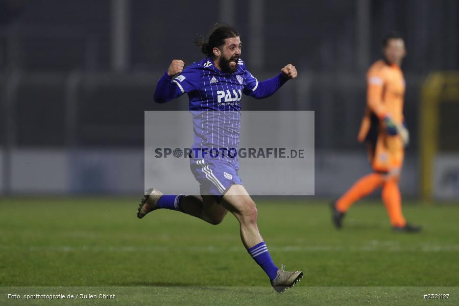 Torjubel, Clay Verkaj, Stadion am Schönbusch, Aschaffenburg, 15.03.2022, BFV, sport, action, März 2022, Saison 2021/2022, Fussball, RLB, Regionalliga Bayern, FCN, SVA, 1. FC Nürnberg II, SV Viktoria Aschaffenburg - Bild-ID: 2321127 Torjubel, Clay Verkaj, Stadion am Schönbusch, Aschaffenburg, 15.03.2022, BFV, sport, action, März 2022, Saison 2021/2022, Fussball, RLB, Regionalliga Bayern, FCN, SVA, 1. FC Nürnberg II, SV Viktoria Aschaffenburg - Bild-ID: 2321127