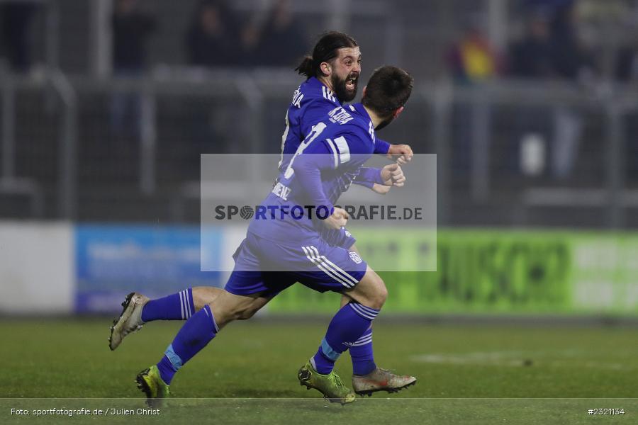 Torjubel, Clay Verkaj, Stadion am Schönbusch, Aschaffenburg, 15.03.2022, BFV, sport, action, März 2022, Saison 2021/2022, Fussball, RLB, Regionalliga Bayern, FCN, SVA, 1. FC Nürnberg II, SV Viktoria Aschaffenburg - Bild-ID: 2321134 Torjubel, Clay Verkaj, Stadion am Schönbusch, Aschaffenburg, 15.03.2022, BFV, sport, action, März 2022, Saison 2021/2022, Fussball, RLB, Regionalliga Bayern, FCN, SVA, 1. FC Nürnberg II, SV Viktoria Aschaffenburg - Bild-ID: 2321134