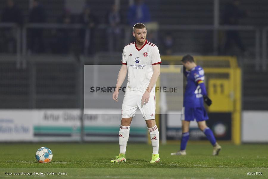 David Ismail, Stadion am Schönbusch, Aschaffenburg, 15.03.2022, BFV, sport, action, März 2022, Saison 2021/2022, Fussball, RLB, Regionalliga Bayern, FCN, SVA, 1. FC Nürnberg II, SV Viktoria Aschaffenburg - Bild-ID: 2321138 David Ismail, Stadion am Schönbusch, Aschaffenburg, 15.03.2022, BFV, sport, action, März 2022, Saison 2021/2022, Fussball, RLB, Regionalliga Bayern, FCN, SVA, 1. FC Nürnberg II, SV Viktoria Aschaffenburg - Bild-ID: 2321138