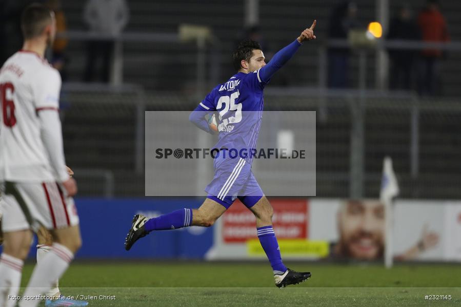 Elias Niesigk, Stadion am Schönbusch, Aschaffenburg, 15.03.2022, BFV, sport, action, März 2022, Saison 2021/2022, Fussball, RLB, Regionalliga Bayern, FCN, SVA, 1. FC Nürnberg II, SV Viktoria Aschaffenburg - Bild-ID: 2321145