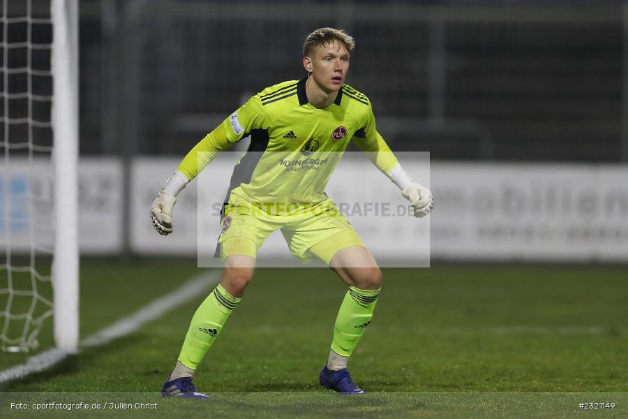 Jan Reichert, Stadion am Schönbusch, Aschaffenburg, 15.03.2022, BFV, sport, action, März 2022, Saison 2021/2022, Fussball, RLB, Regionalliga Bayern, FCN, SVA, 1. FC Nürnberg II, SV Viktoria Aschaffenburg - Bild-ID: 2321149