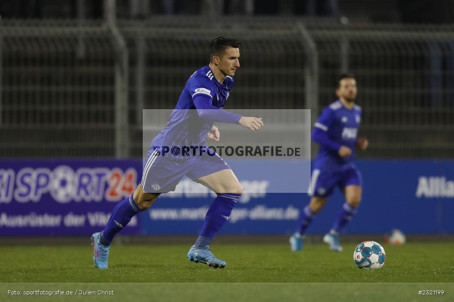 Elmir Muhic, Stadion am Schönbusch, Aschaffenburg, 15.03.2022, BFV, sport, action, März 2022, Saison 2021/2022, Fussball, RLB, Regionalliga Bayern, FCN, SVA, 1. FC Nürnberg II, SV Viktoria Aschaffenburg - Bild-ID: 2321199 Elmir Muhic, Stadion am Schönbusch, Aschaffenburg, 15.03.2022, BFV, sport, action, März 2022, Saison 2021/2022, Fussball, RLB, Regionalliga Bayern, FCN, SVA, 1. FC Nürnberg II, SV Viktoria Aschaffenburg - Bild-ID: 2321199