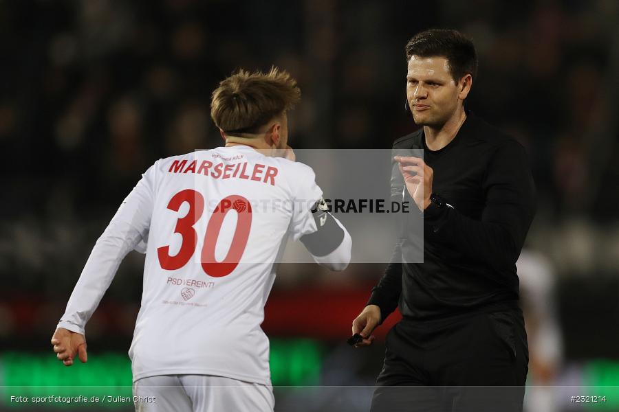 Tobias Schultes, FLYERALARM Arena, Würzburg, 18.03.2022, DFL, sport, action, März 2022, Saison 2021/2022, Fussball, FCV, FWK, FC Viktoria Köln, FC Würzburger Kickers - Bild-ID: 2321214
