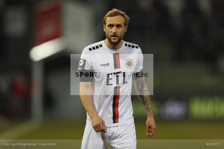 Marcel Risse, FLYERALARM Arena, Würzburg, 18.03.2022, DFL, sport, action, März 2022, Saison 2021/2022, Fussball, FCV, FWK, FC Viktoria Köln, FC Würzburger Kickers - Bild-ID: 2321221