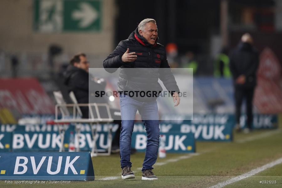 Olaf Janssen, FLYERALARM Arena, Würzburg, 18.03.2022, DFL, sport, action, März 2022, Saison 2021/2022, Fussball, FCV, FWK, FC Viktoria Köln, FC Würzburger Kickers - Bild-ID: 2321223