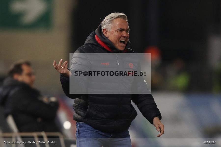 Olaf Janssen, FLYERALARM Arena, Würzburg, 18.03.2022, DFL, sport, action, März 2022, Saison 2021/2022, Fussball, FCV, FWK, FC Viktoria Köln, FC Würzburger Kickers - Bild-ID: 2321224