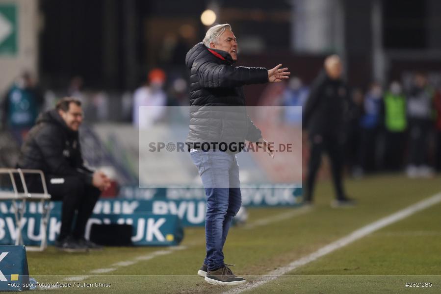 Olaf Janssen, FLYERALARM Arena, Würzburg, 18.03.2022, DFL, sport, action, März 2022, Saison 2021/2022, Fussball, FCV, FWK, FC Viktoria Köln, FC Würzburger Kickers - Bild-ID: 2321285
