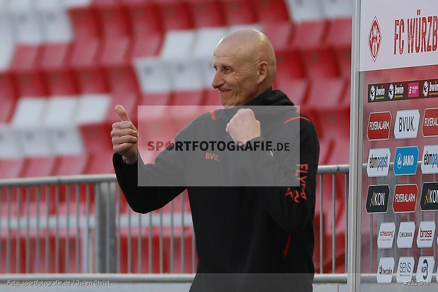 Ralf Santelli, FLYERALARM Arena, Würzburg, 18.03.2022, DFL, sport, action, März 2022, Saison 2021/2022, Fussball, FCV, FWK, FC Viktoria Köln, FC Würzburger Kickers - Bild-ID: 2321316