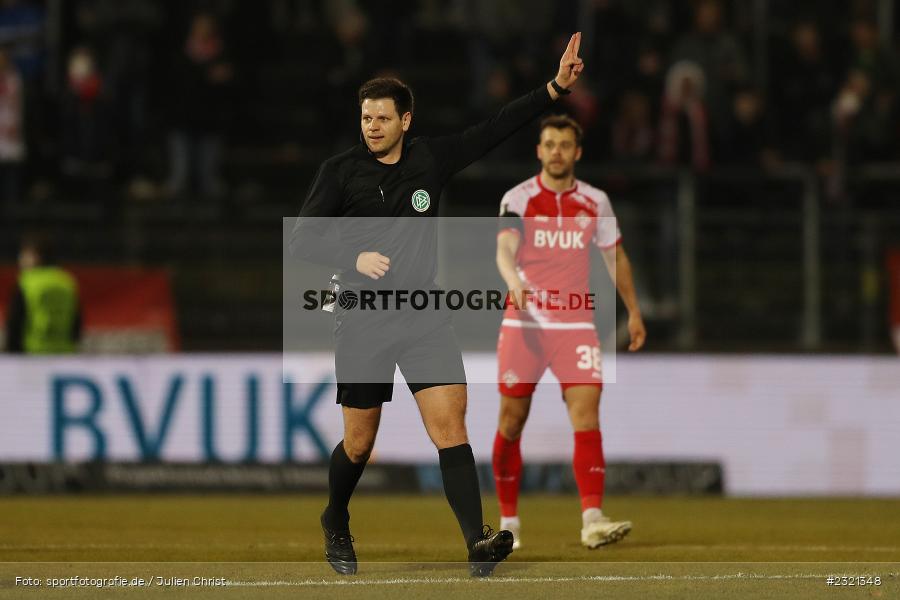 Tobias Schultes, FLYERALARM Arena, Würzburg, 18.03.2022, DFL, sport, action, März 2022, Saison 2021/2022, Fussball, FCV, FWK, FC Viktoria Köln, FC Würzburger Kickers - Bild-ID: 2321348