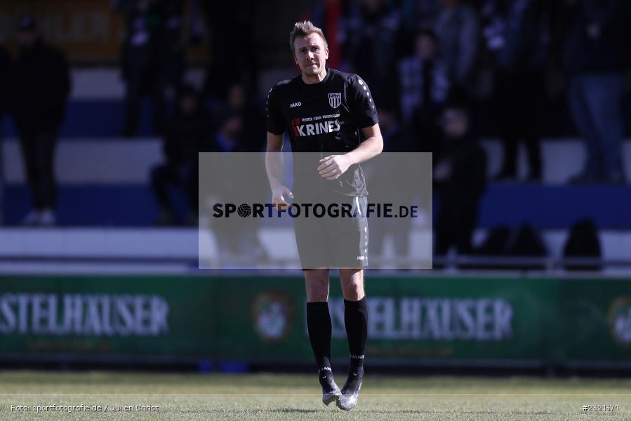 Marc Fischer, Sepp-Endres-Sportanlage, Würzburg, 19.03.2022, BFV, sport, action, März 2022, Saison 2021/2022, Fussball, Bayernliga Nord, FCS, WFV, 1. FC Sand, Würzburger FV - Bild-ID: 2321371
