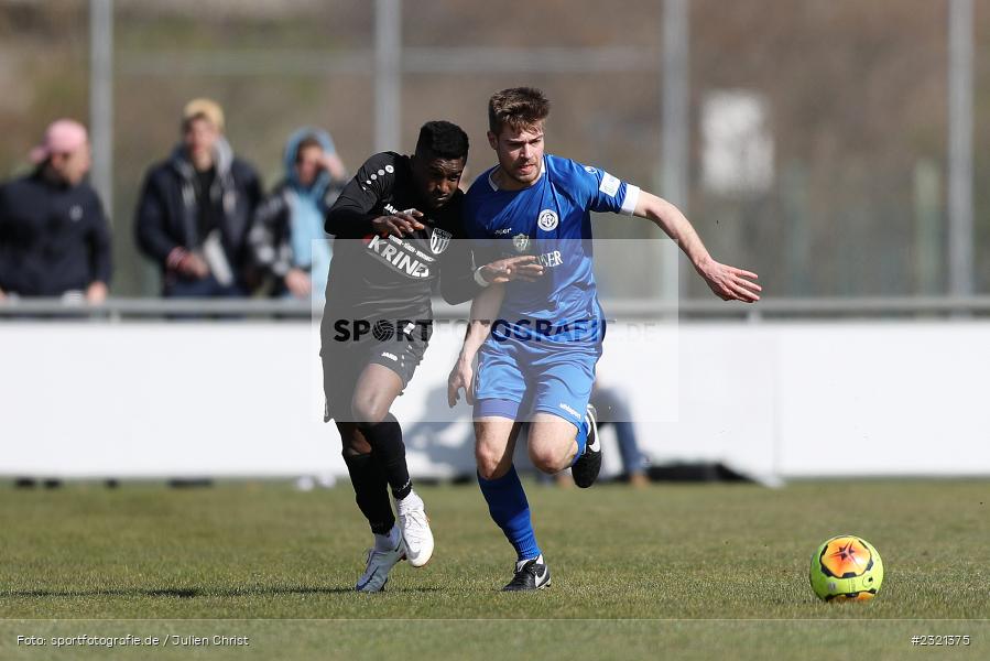 Yasir Aldijawi, Sepp-Endres-Sportanlage, Würzburg, 19.03.2022, BFV, sport, action, März 2022, Saison 2021/2022, Fussball, Bayernliga Nord, FCS, WFV, 1. FC Sand, Würzburger FV - Bild-ID: 2321375