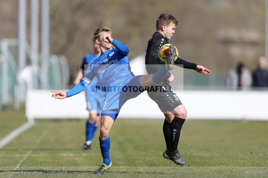 Luca Zeiß, Sepp-Endres-Sportanlage, Würzburg, 19.03.2022, BFV, sport, action, März 2022, Saison 2021/2022, Fussball, Bayernliga Nord, FCS, WFV, 1. FC Sand, Würzburger FV - Bild-ID: 2321393