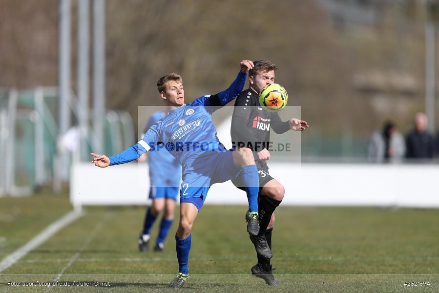 Luca Zeiß, Sepp-Endres-Sportanlage, Würzburg, 19.03.2022, BFV, sport, action, März 2022, Saison 2021/2022, Fussball, Bayernliga Nord, FCS, WFV, 1. FC Sand, Würzburger FV - Bild-ID: 2321394