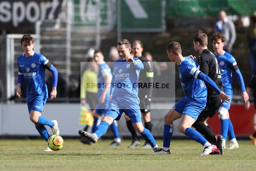 Marc Hänschke, Sepp-Endres-Sportanlage, Würzburg, 19.03.2022, BFV, sport, action, März 2022, Saison 2021/2022, Fussball, Bayernliga Nord, FCS, WFV, 1. FC Sand, Würzburger FV - Bild-ID: 2321401