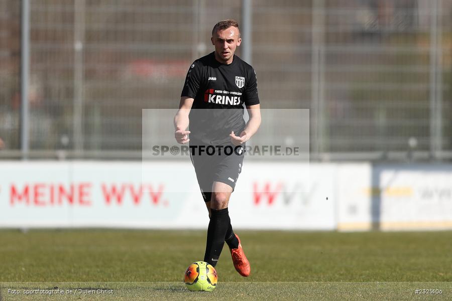 Ralph Thomann, Sepp-Endres-Sportanlage, Würzburg, 19.03.2022, BFV, sport, action, März 2022, Saison 2021/2022, Fussball, Bayernliga Nord, FCS, WFV, 1. FC Sand, Würzburger FV - Bild-ID: 2321406