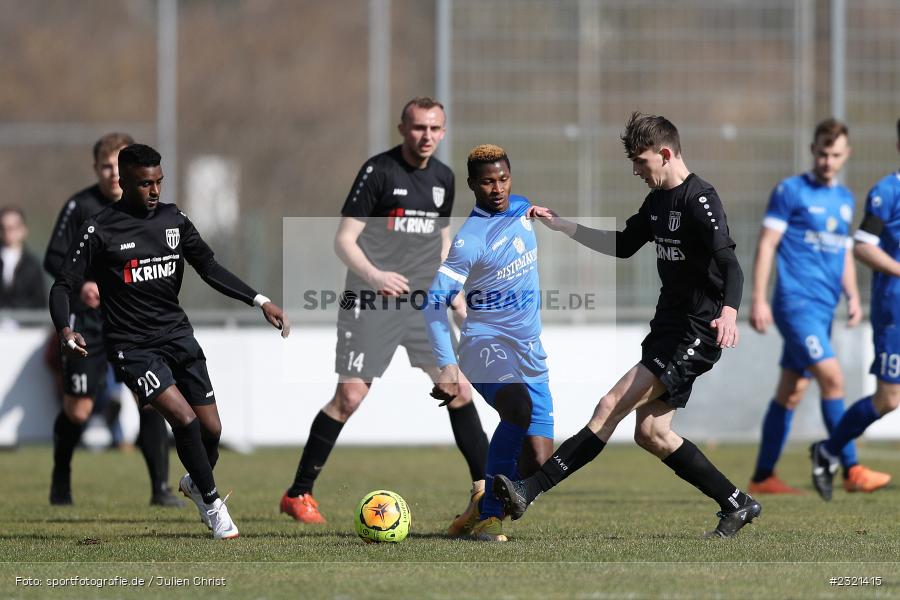 Mohamed Conte, Sepp-Endres-Sportanlage, Würzburg, 19.03.2022, BFV, sport, action, März 2022, Saison 2021/2022, Fussball, Bayernliga Nord, FCS, WFV, 1. FC Sand, Würzburger FV - Bild-ID: 2321415