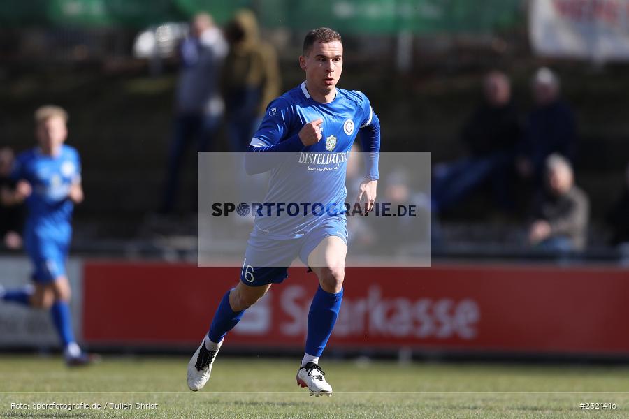 Lukas Imgrund, Sepp-Endres-Sportanlage, Würzburg, 19.03.2022, BFV, sport, action, März 2022, Saison 2021/2022, Fussball, Bayernliga Nord, FCS, WFV, 1. FC Sand, Würzburger FV - Bild-ID: 2321416