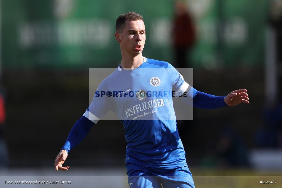Lukas Imgrund, Sepp-Endres-Sportanlage, Würzburg, 19.03.2022, BFV, sport, action, März 2022, Saison 2021/2022, Fussball, Bayernliga Nord, FCS, WFV, 1. FC Sand, Würzburger FV - Bild-ID: 2321417