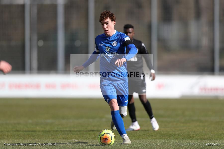 Simon Schäffer, Sepp-Endres-Sportanlage, Würzburg, 19.03.2022, BFV, sport, action, März 2022, Saison 2021/2022, Fussball, Bayernliga Nord, FCS, WFV, 1. FC Sand, Würzburger FV - Bild-ID: 2321424