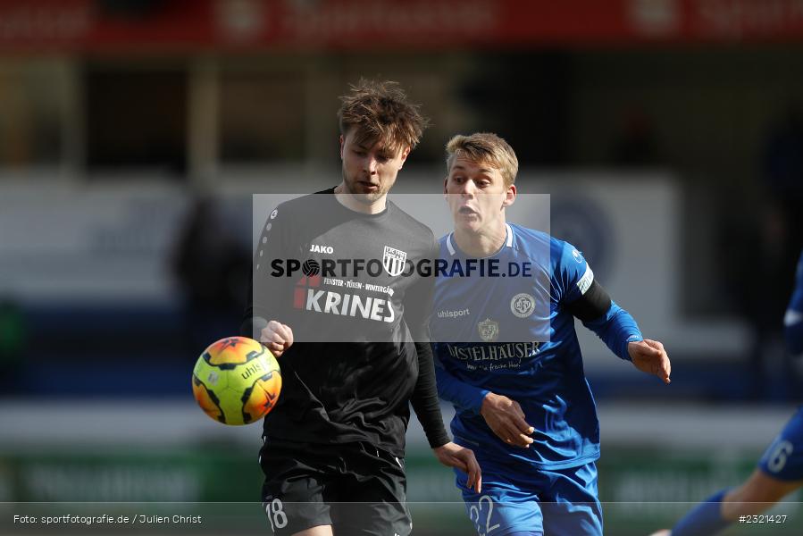 Nicolas John, Sepp-Endres-Sportanlage, Würzburg, 19.03.2022, BFV, sport, action, März 2022, Saison 2021/2022, Fussball, Bayernliga Nord, FCS, WFV, 1. FC Sand, Würzburger FV - Bild-ID: 2321427