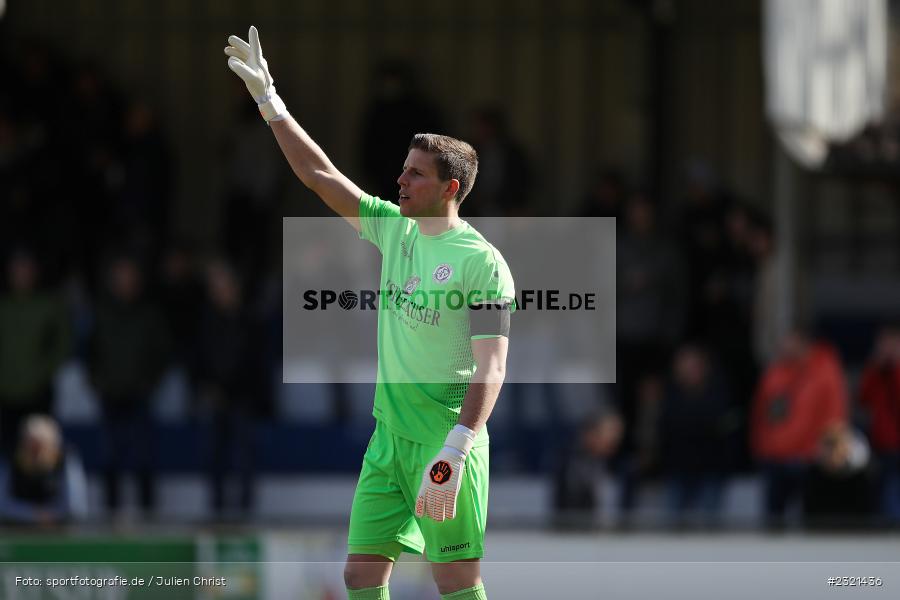Andre Koob, Sepp-Endres-Sportanlage, Würzburg, 19.03.2022, BFV, sport, action, März 2022, Saison 2021/2022, Fussball, Bayernliga Nord, FCS, WFV, 1. FC Sand, Würzburger FV - Bild-ID: 2321436