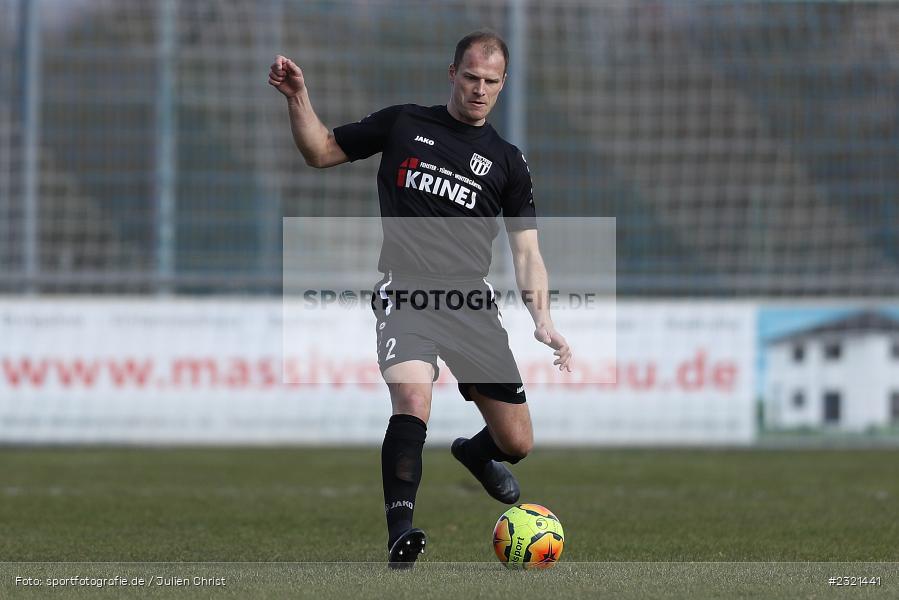 Johannes Bechmann, Sepp-Endres-Sportanlage, Würzburg, 19.03.2022, BFV, sport, action, März 2022, Saison 2021/2022, Fussball, Bayernliga Nord, FCS, WFV, 1. FC Sand, Würzburger FV - Bild-ID: 2321441