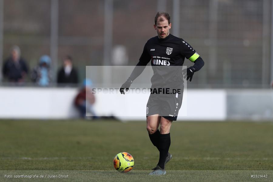 Sebastian Wagner, Sepp-Endres-Sportanlage, Würzburg, 19.03.2022, BFV, sport, action, März 2022, Saison 2021/2022, Fussball, Bayernliga Nord, FCS, WFV, 1. FC Sand, Würzburger FV - Bild-ID: 2321442
