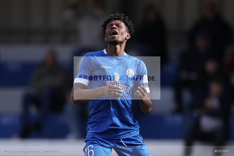 Essa Ganes, Sepp-Endres-Sportanlage, Würzburg, 19.03.2022, BFV, sport, action, März 2022, Saison 2021/2022, Fussball, Bayernliga Nord, FCS, WFV, 1. FC Sand, Würzburger FV - Bild-ID: 2321454