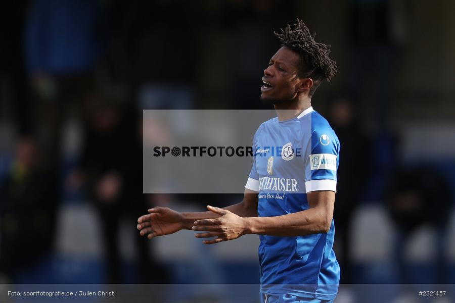 Essa Ganes, Sepp-Endres-Sportanlage, Würzburg, 19.03.2022, BFV, sport, action, März 2022, Saison 2021/2022, Fussball, Bayernliga Nord, FCS, WFV, 1. FC Sand, Würzburger FV - Bild-ID: 2321457