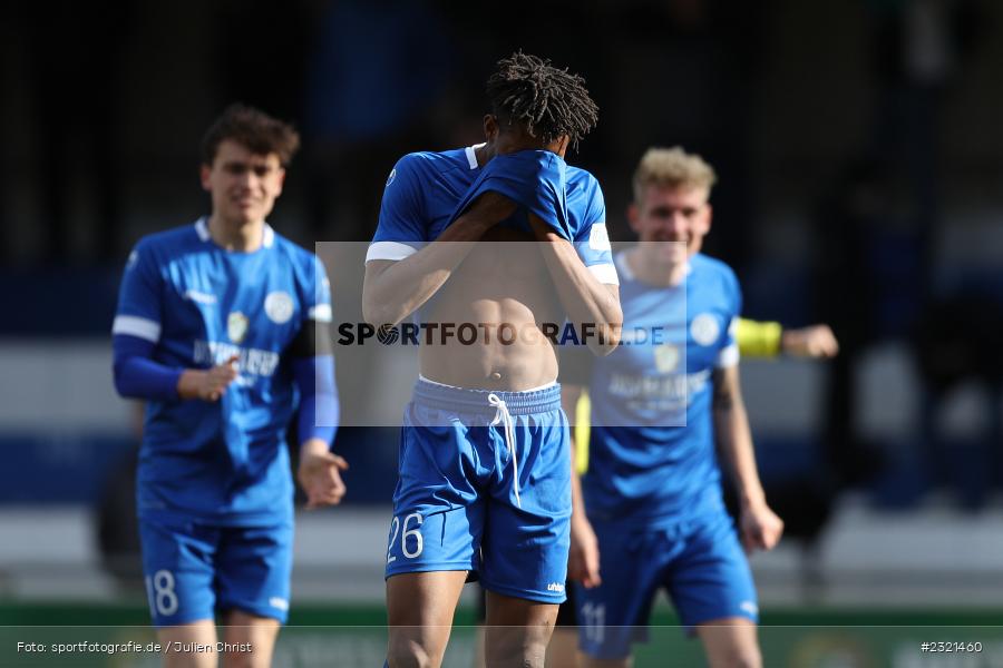 Essa Ganes, Sepp-Endres-Sportanlage, Würzburg, 19.03.2022, BFV, sport, action, März 2022, Saison 2021/2022, Fussball, Bayernliga Nord, FCS, WFV, 1. FC Sand, Würzburger FV - Bild-ID: 2321460