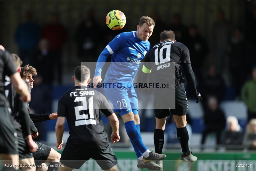 Marc Hänschke, Sepp-Endres-Sportanlage, Würzburg, 19.03.2022, BFV, sport, action, März 2022, Saison 2021/2022, Fussball, Bayernliga Nord, FCS, WFV, 1. FC Sand, Würzburger FV - Bild-ID: 2321461