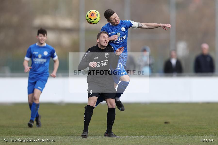 Dennie Michel, Sepp-Endres-Sportanlage, Würzburg, 19.03.2022, BFV, sport, action, März 2022, Saison 2021/2022, Fussball, Bayernliga Nord, FCS, WFV, 1. FC Sand, Würzburger FV - Bild-ID: 2321469
