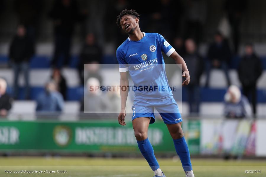 Essa Ganes, Sepp-Endres-Sportanlage, Würzburg, 19.03.2022, BFV, sport, action, März 2022, Saison 2021/2022, Fussball, Bayernliga Nord, FCS, WFV, 1. FC Sand, Würzburger FV - Bild-ID: 2321474