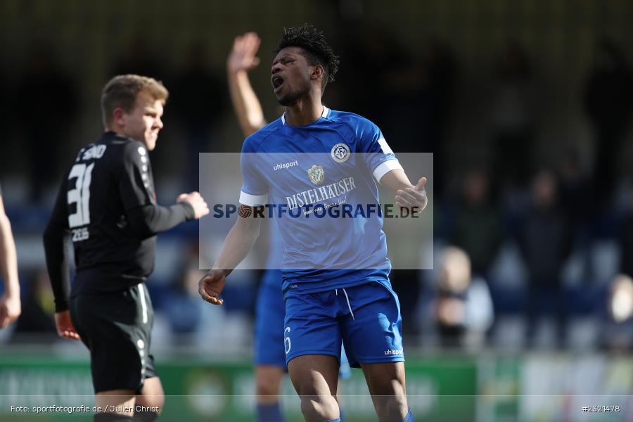 Essa Ganes, Sepp-Endres-Sportanlage, Würzburg, 19.03.2022, BFV, sport, action, März 2022, Saison 2021/2022, Fussball, Bayernliga Nord, FCS, WFV, 1. FC Sand, Würzburger FV - Bild-ID: 2321478