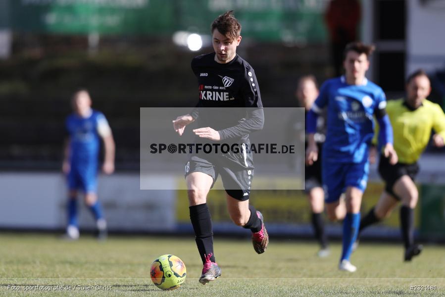 Nicolas John, Sepp-Endres-Sportanlage, Würzburg, 19.03.2022, BFV, sport, action, März 2022, Saison 2021/2022, Fussball, Bayernliga Nord, FCS, WFV, 1. FC Sand, Würzburger FV - Bild-ID: 2321481
