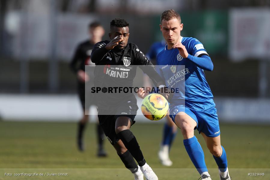 Lukas Imgrund, Sepp-Endres-Sportanlage, Würzburg, 19.03.2022, BFV, sport, action, März 2022, Saison 2021/2022, Fussball, Bayernliga Nord, FCS, WFV, 1. FC Sand, Würzburger FV - Bild-ID: 2321498