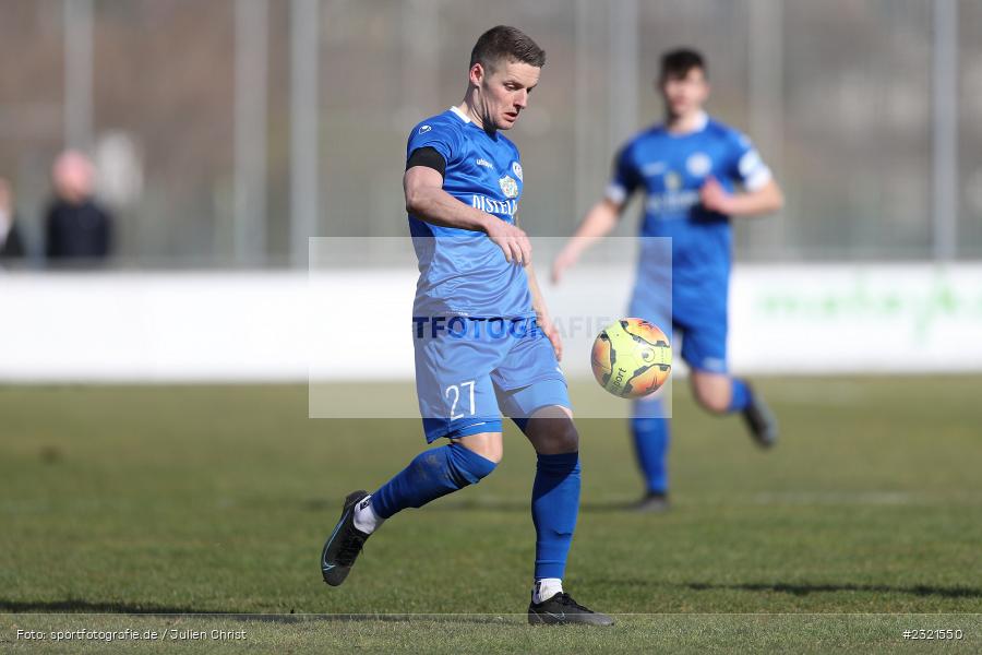 Dennie Michel, Sepp-Endres-Sportanlage, Würzburg, 19.03.2022, BFV, sport, action, März 2022, Saison 2021/2022, Fussball, Bayernliga Nord, FCS, WFV, 1. FC Sand, Würzburger FV - Bild-ID: 2321550