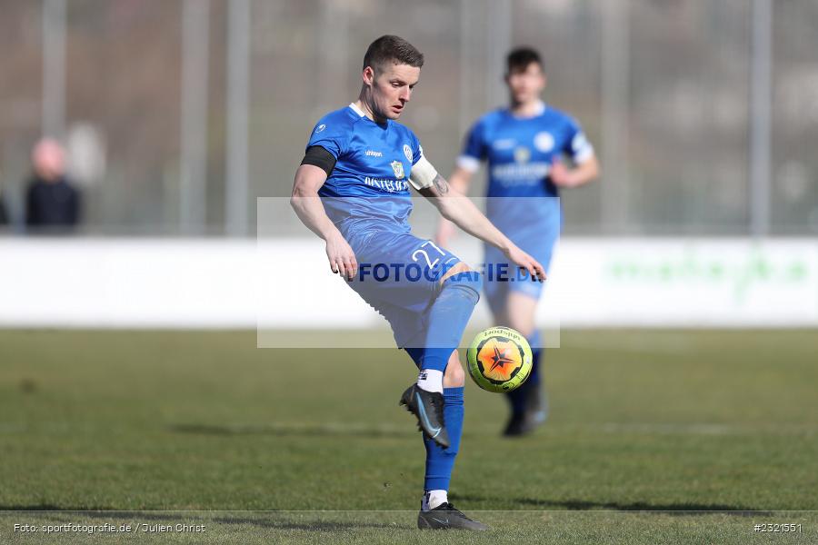 Dennie Michel, Sepp-Endres-Sportanlage, Würzburg, 19.03.2022, BFV, sport, action, März 2022, Saison 2021/2022, Fussball, Bayernliga Nord, FCS, WFV, 1. FC Sand, Würzburger FV - Bild-ID: 2321551