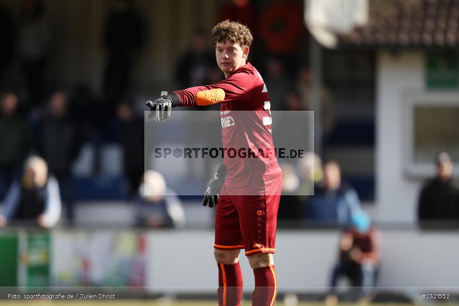 Nils Nigbur, Sepp-Endres-Sportanlage, Würzburg, 19.03.2022, BFV, sport, action, März 2022, Saison 2021/2022, Fussball, Bayernliga Nord, FCS, WFV, 1. FC Sand, Würzburger FV - Bild-ID: 2321552