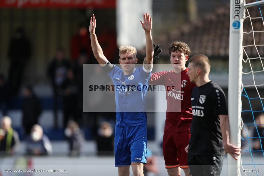 Nicolas Engelking, Sepp-Endres-Sportanlage, Würzburg, 19.03.2022, BFV, sport, action, März 2022, Saison 2021/2022, Fussball, Bayernliga Nord, FCS, WFV, 1. FC Sand, Würzburger FV - Bild-ID: 2321553