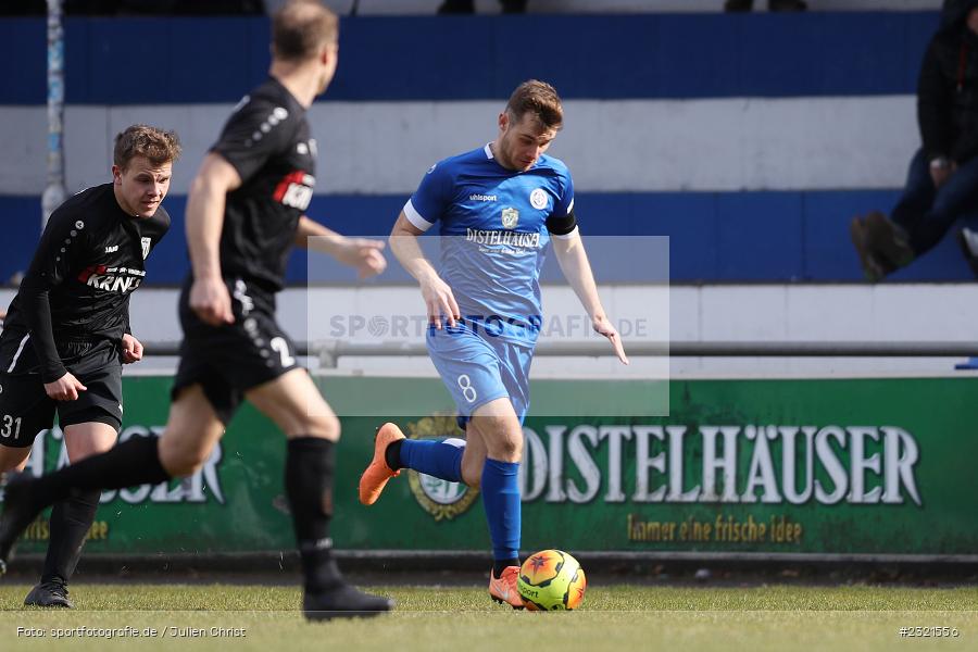 Fabio Bozesan, Sepp-Endres-Sportanlage, Würzburg, 19.03.2022, BFV, sport, action, März 2022, Saison 2021/2022, Fussball, Bayernliga Nord, FCS, WFV, 1. FC Sand, Würzburger FV - Bild-ID: 2321556