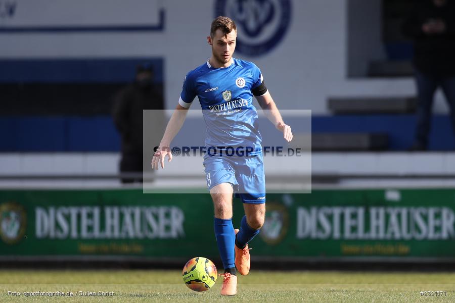 Fabio Bozesan, Sepp-Endres-Sportanlage, Würzburg, 19.03.2022, BFV, sport, action, März 2022, Saison 2021/2022, Fussball, Bayernliga Nord, FCS, WFV, 1. FC Sand, Würzburger FV - Bild-ID: 2321571