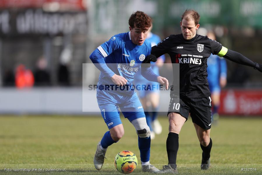 Simon Schäffer, Sepp-Endres-Sportanlage, Würzburg, 19.03.2022, BFV, sport, action, März 2022, Saison 2021/2022, Fussball, Bayernliga Nord, FCS, WFV, 1. FC Sand, Würzburger FV - Bild-ID: 2321574