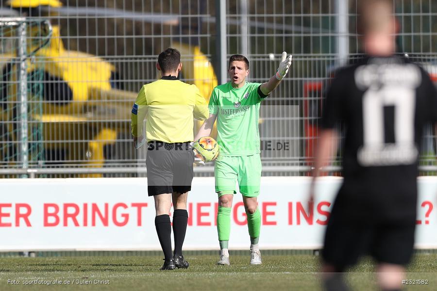 Andre Koob, Sepp-Endres-Sportanlage, Würzburg, 19.03.2022, BFV, sport, action, März 2022, Saison 2021/2022, Fussball, Bayernliga Nord, FCS, WFV, 1. FC Sand, Würzburger FV - Bild-ID: 2321582