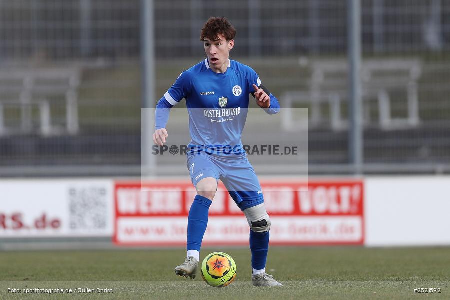 Simon Schäffer, Sepp-Endres-Sportanlage, Würzburg, 19.03.2022, BFV, sport, action, März 2022, Saison 2021/2022, Fussball, Bayernliga Nord, FCS, WFV, 1. FC Sand, Würzburger FV - Bild-ID: 2321592
