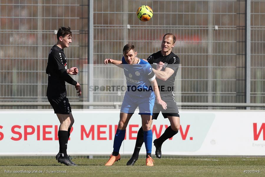 Fabio Bozesan, Sepp-Endres-Sportanlage, Würzburg, 19.03.2022, BFV, sport, action, März 2022, Saison 2021/2022, Fussball, Bayernliga Nord, FCS, WFV, 1. FC Sand, Würzburger FV - Bild-ID: 2321593