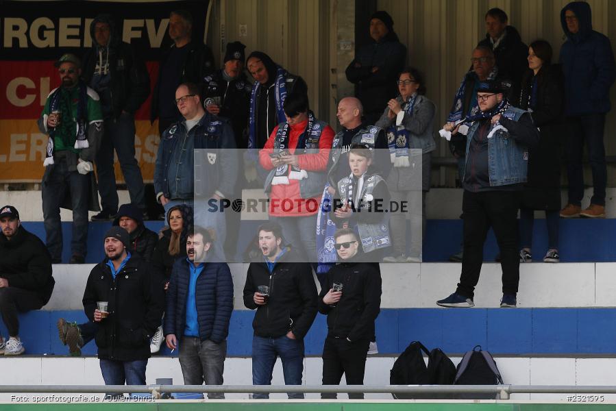 Fans, Sepp-Endres-Sportanlage, Würzburg, 19.03.2022, BFV, sport, action, März 2022, Saison 2021/2022, Fussball, Bayernliga Nord, FCS, WFV, 1. FC Sand, Würzburger FV - Bild-ID: 2321595