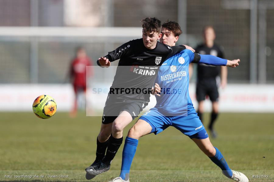 Simon Götz, Sepp-Endres-Sportanlage, Würzburg, 19.03.2022, BFV, sport, action, März 2022, Saison 2021/2022, Fussball, Bayernliga Nord, FCS, WFV, 1. FC Sand, Würzburger FV - Bild-ID: 2321597
